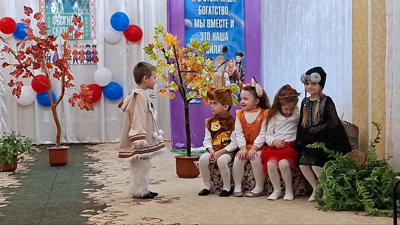 😃В детском саду № 117 города Макеевки Донецкой Народной Республики в рамках Года единства народов Ро