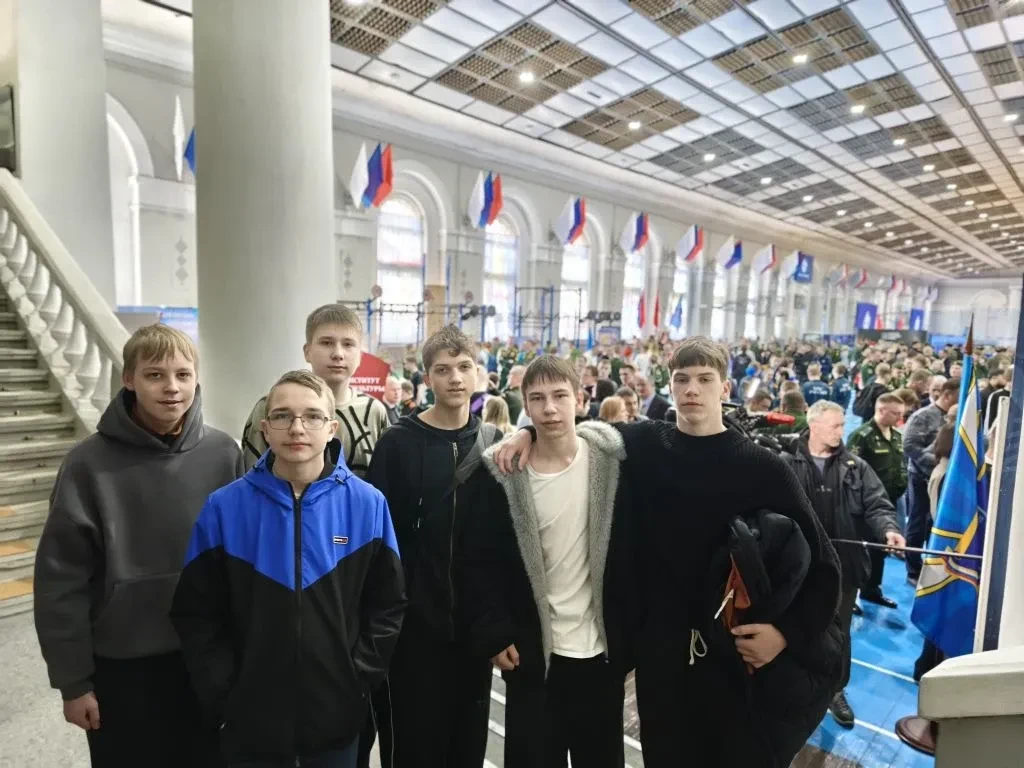 Наши кадеты на день открытых дверей в ВКА имени А.Ф. Можайского