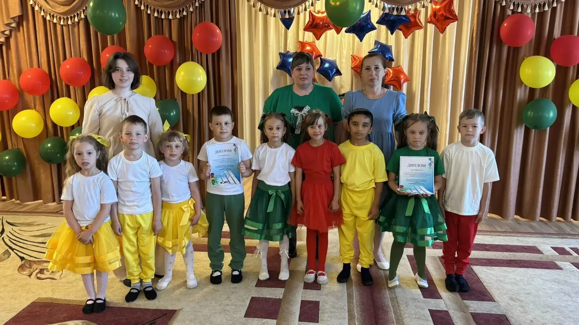 🎉 Наши «Звёздочки» зажглись на фестивале! 🚦