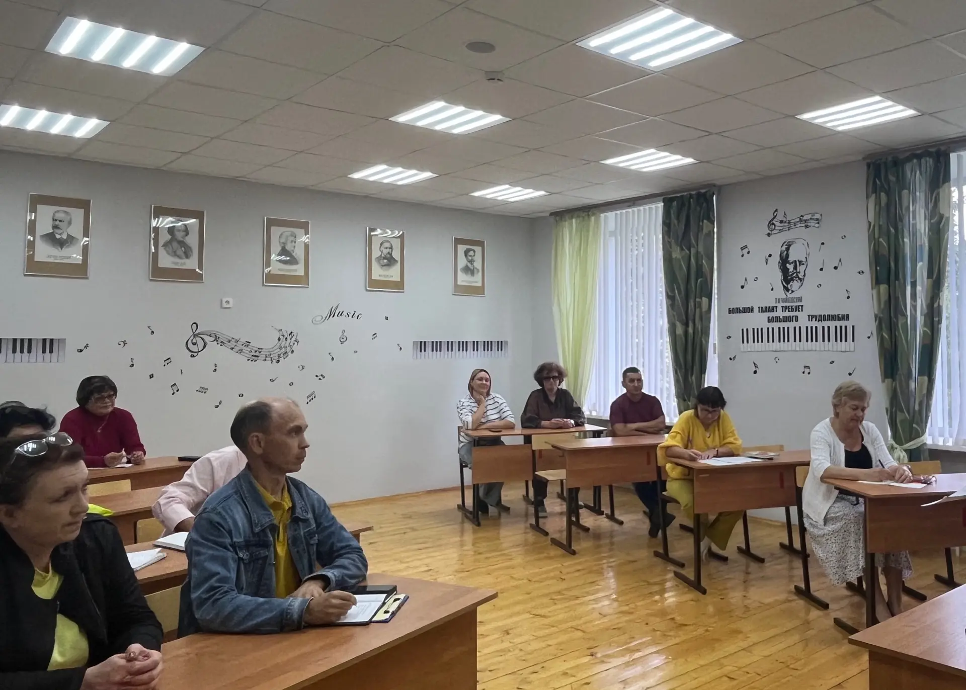 ⭐️В стенах нашей школы искусств состоялся первый в этом учебном году, традиционный сент...