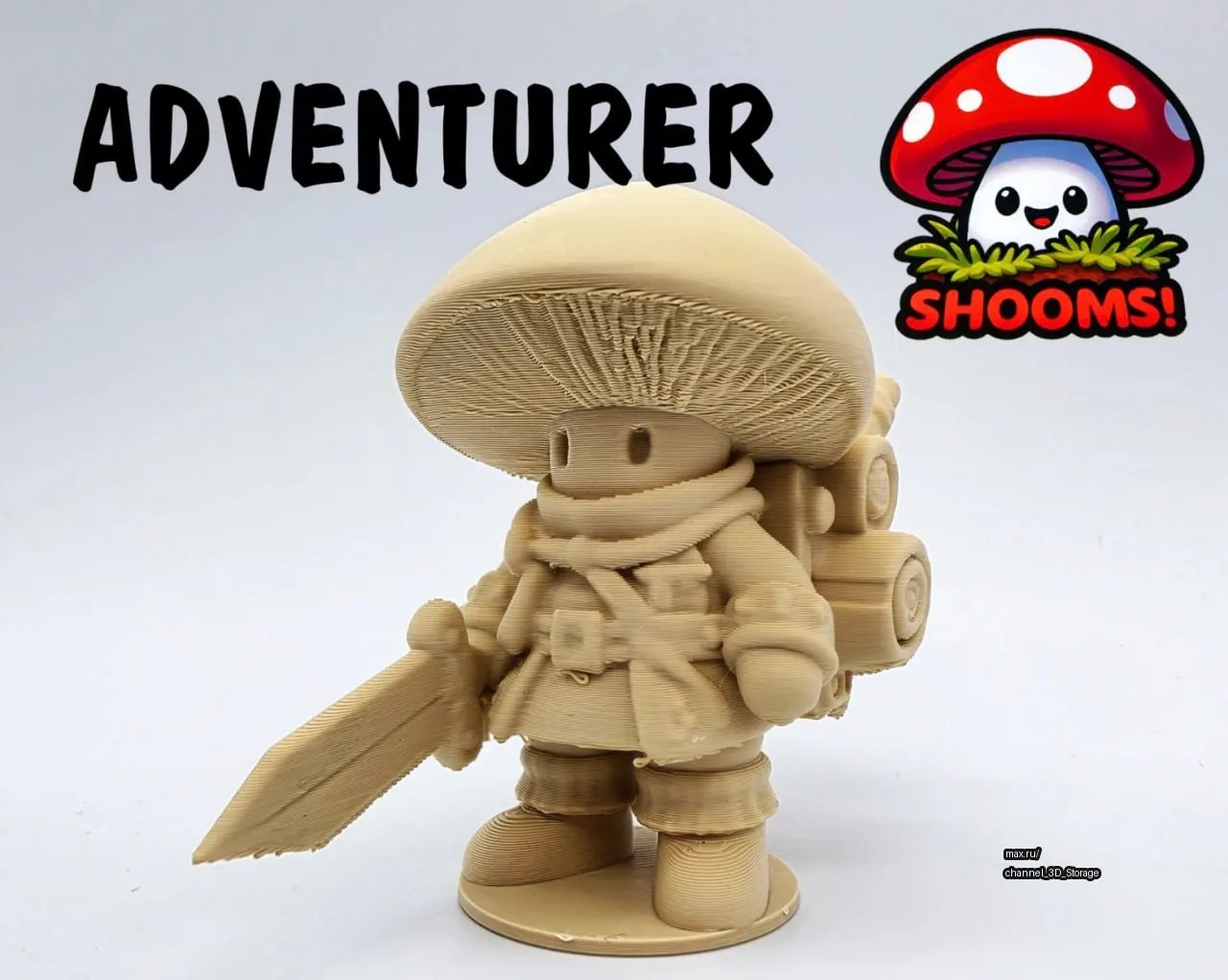 🧩 Toadstool Adventurer - Коллекция Shooms!