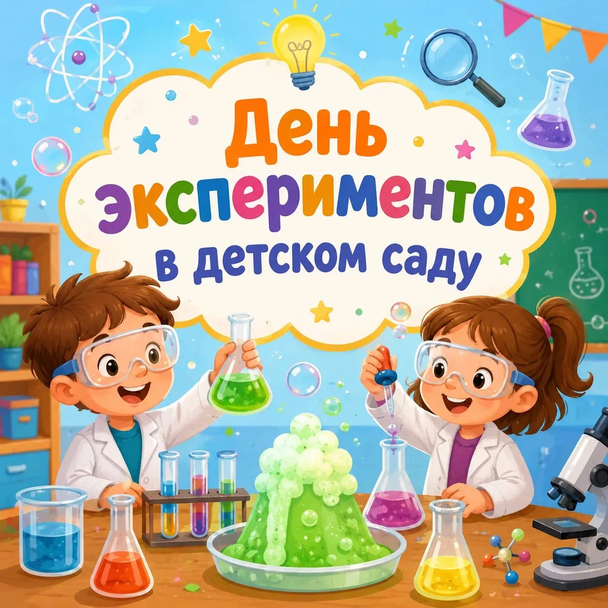 👩‍🔬 В «Соловушке» сегодня работают настоящие профессора! 🧪✨