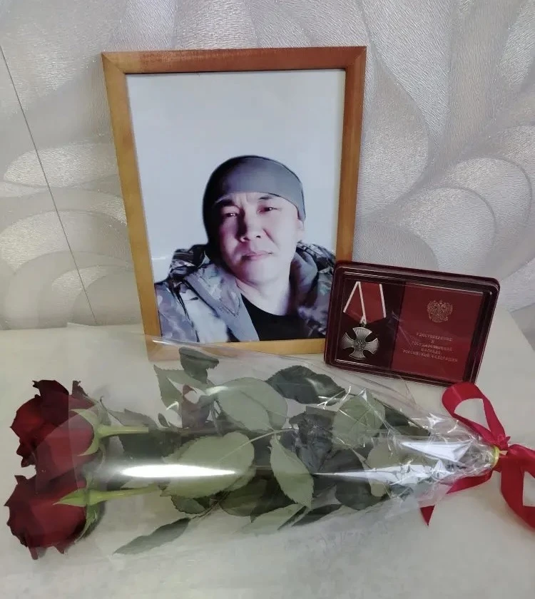 Орден Мужества матери погибшего участника специальной военной операции Дораева Алексея Владимировича