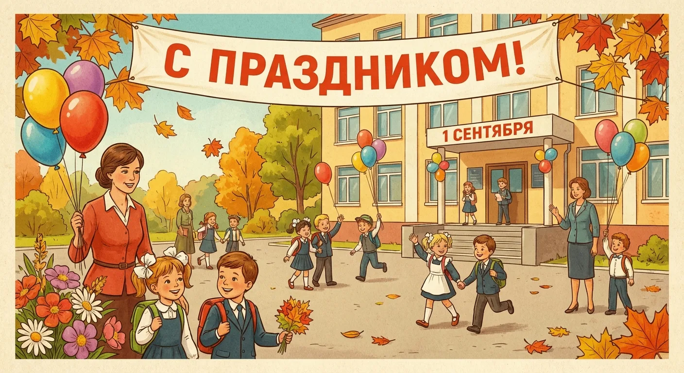 С Днём знаний и с началом нового учебного года!