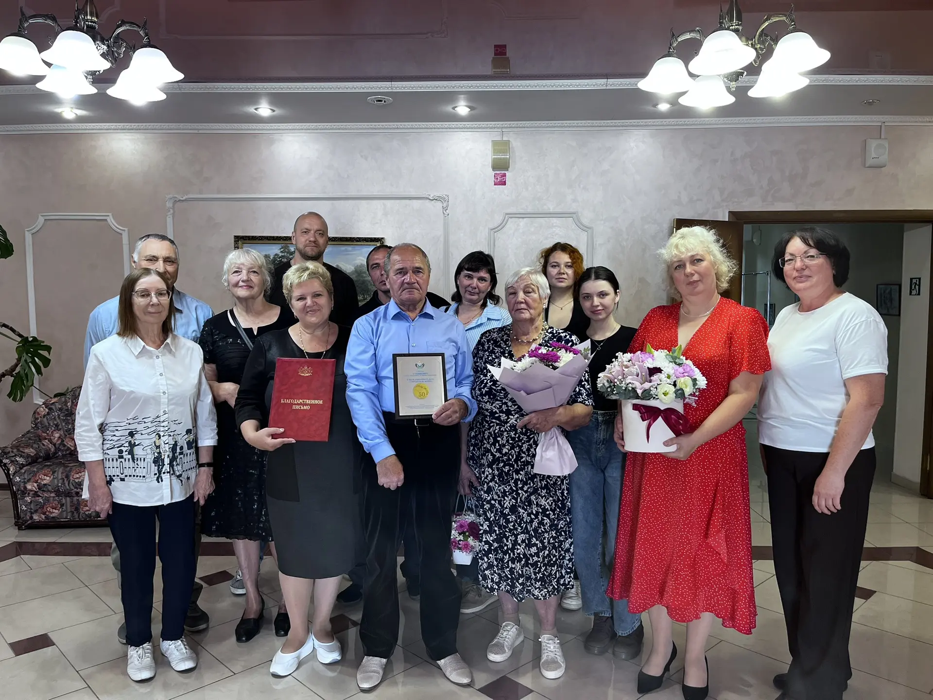 💍28 августа 50-летний юбилей семейной жизни отметили Сташкевич Борис Николаевич и Любо...