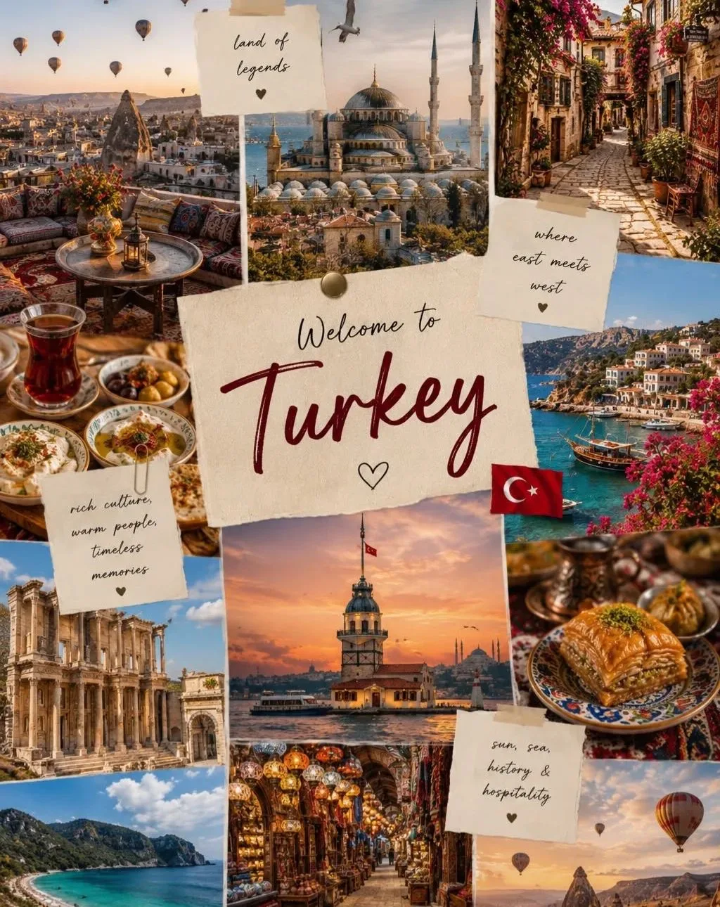 Лето уходит, а турецкое море само себя не искупает! 🌊🇹🇷