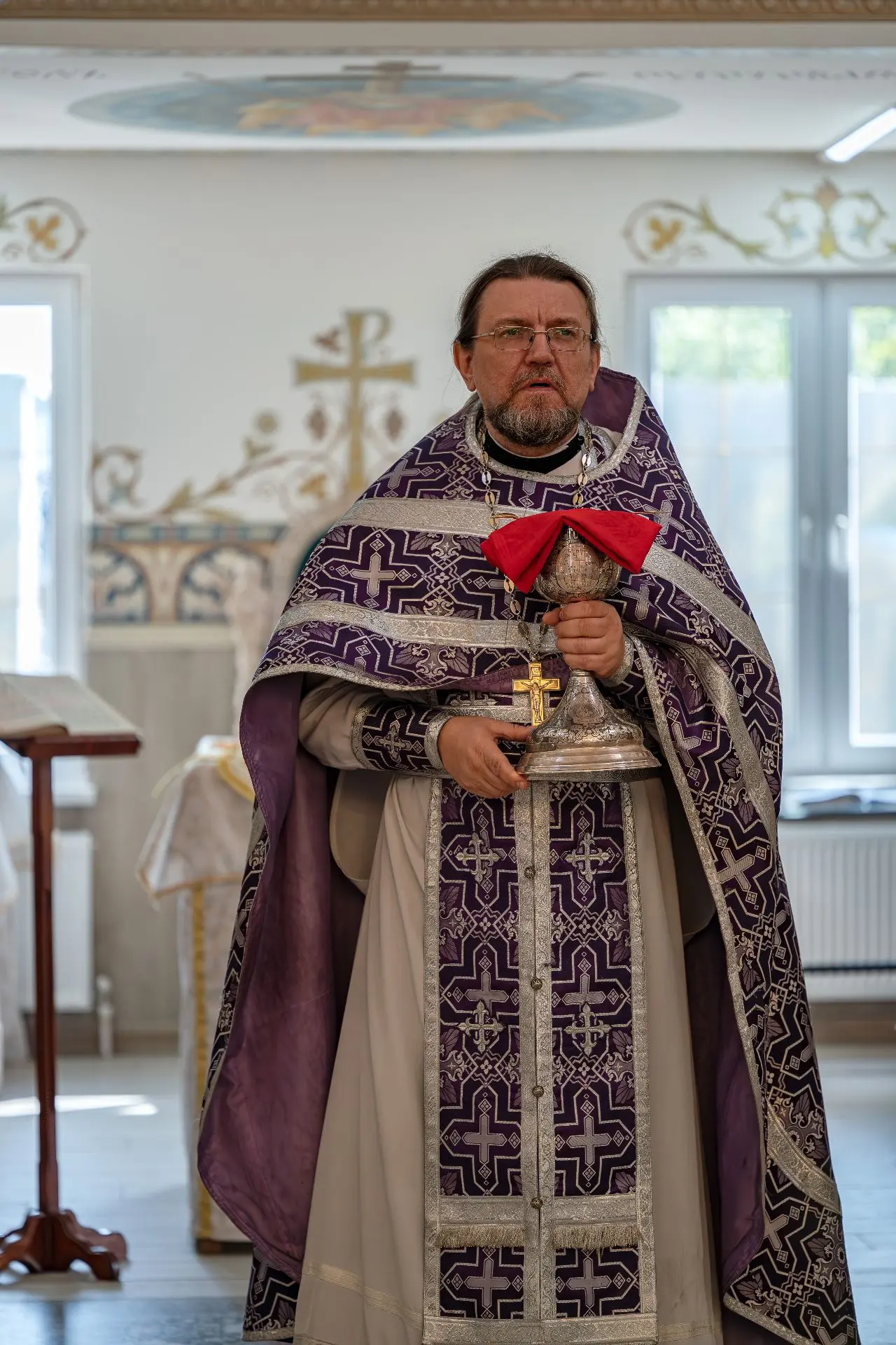 И еще несколько кадров с праздничного богослужения
