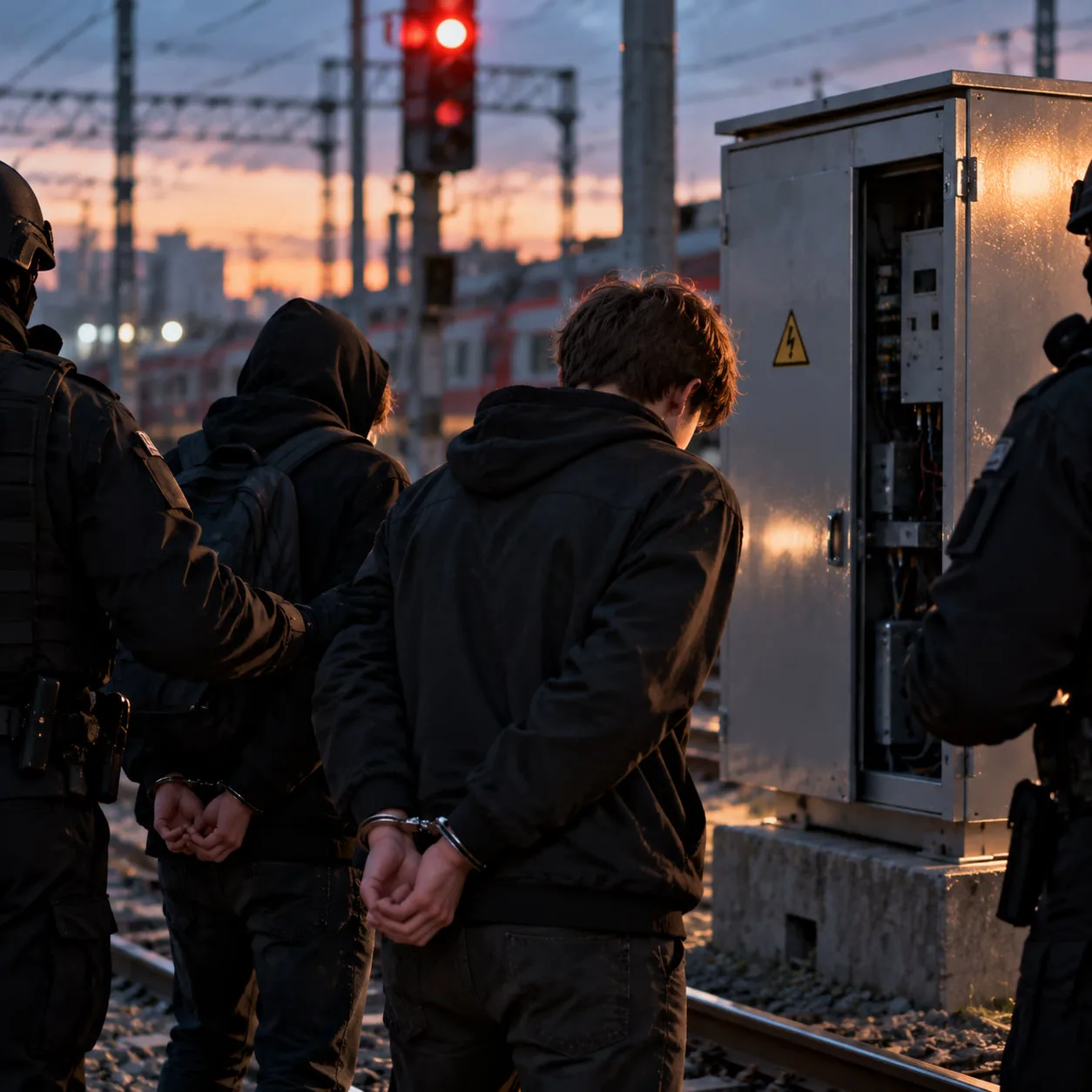 Двое тюменских подростков получили сроки за подготовку поджога на железной дороге