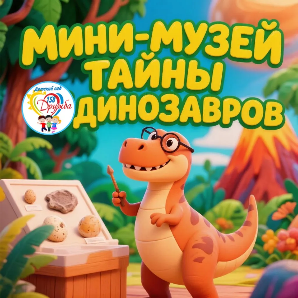 Приглашение в мир древних гигантов: создаем мини-музей «Тайны эпохи динозавров»

Уважаемые родители!