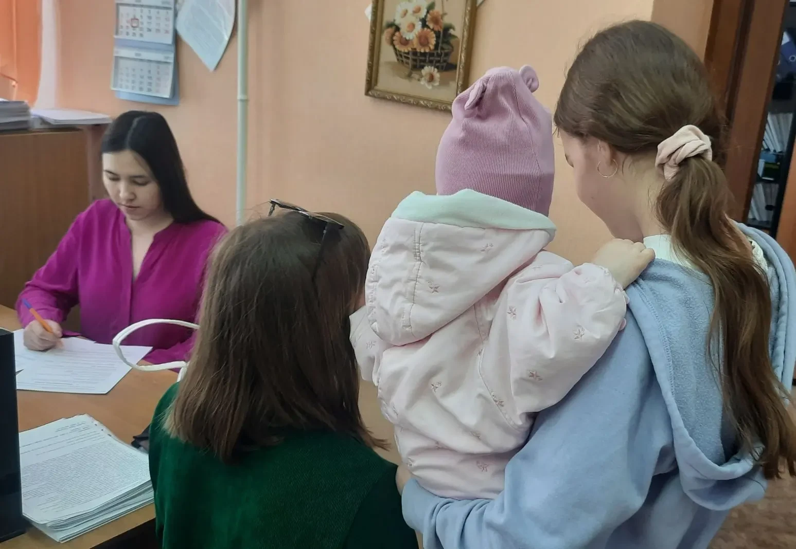 На приёмах в Управлении по г.о. Похвистнево ГКУ СО «ГУСЗН  Северо-Восточного округа» со...
