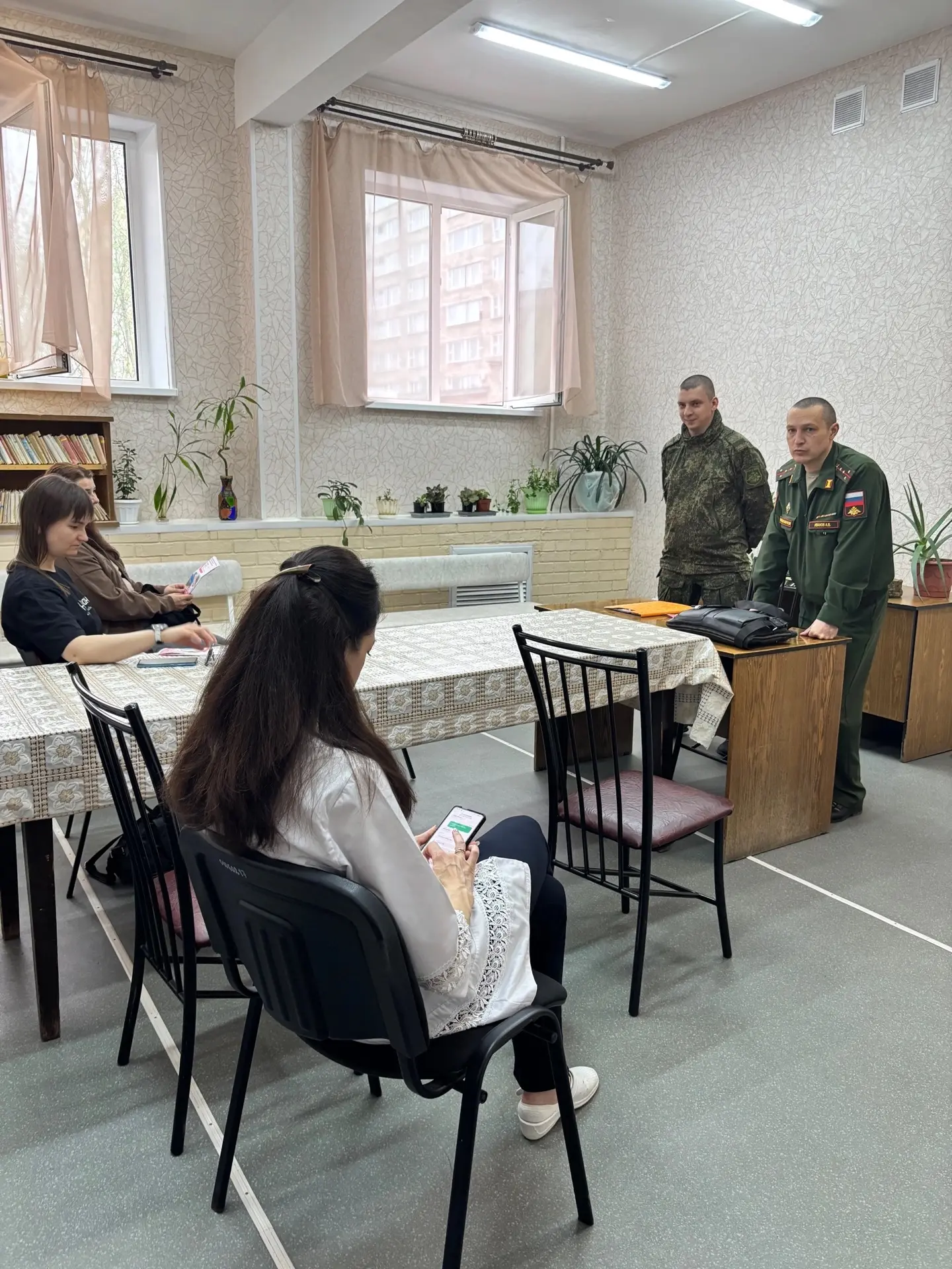 📢 Информационное мероприятие для сотрудников больницы

Сотрудники Воркутинского военного комиссариа