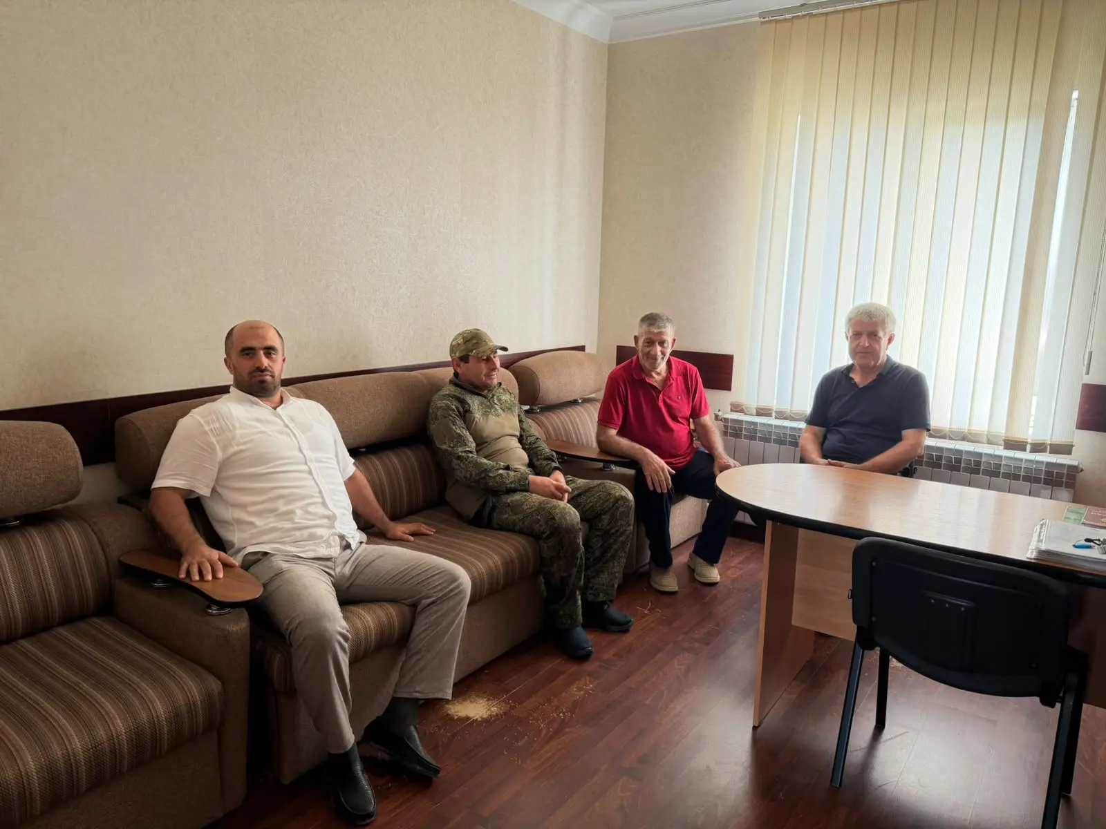 В Комплексном центре социального обслуживания населения состоялась трогательная встреча...