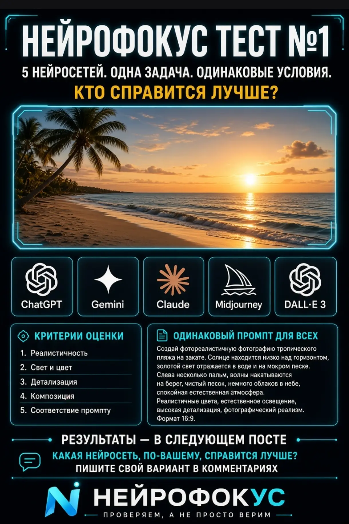 НЕЙРОФОКУС ТЕСТ №1