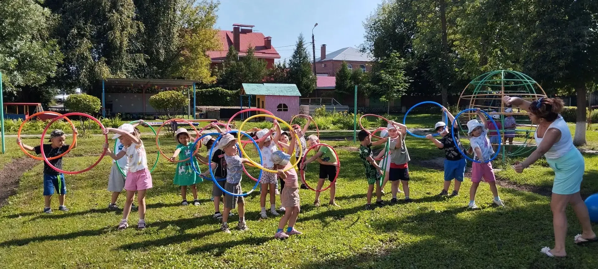 В нашем детском саду прошел праздник спорта и единства! 🎉