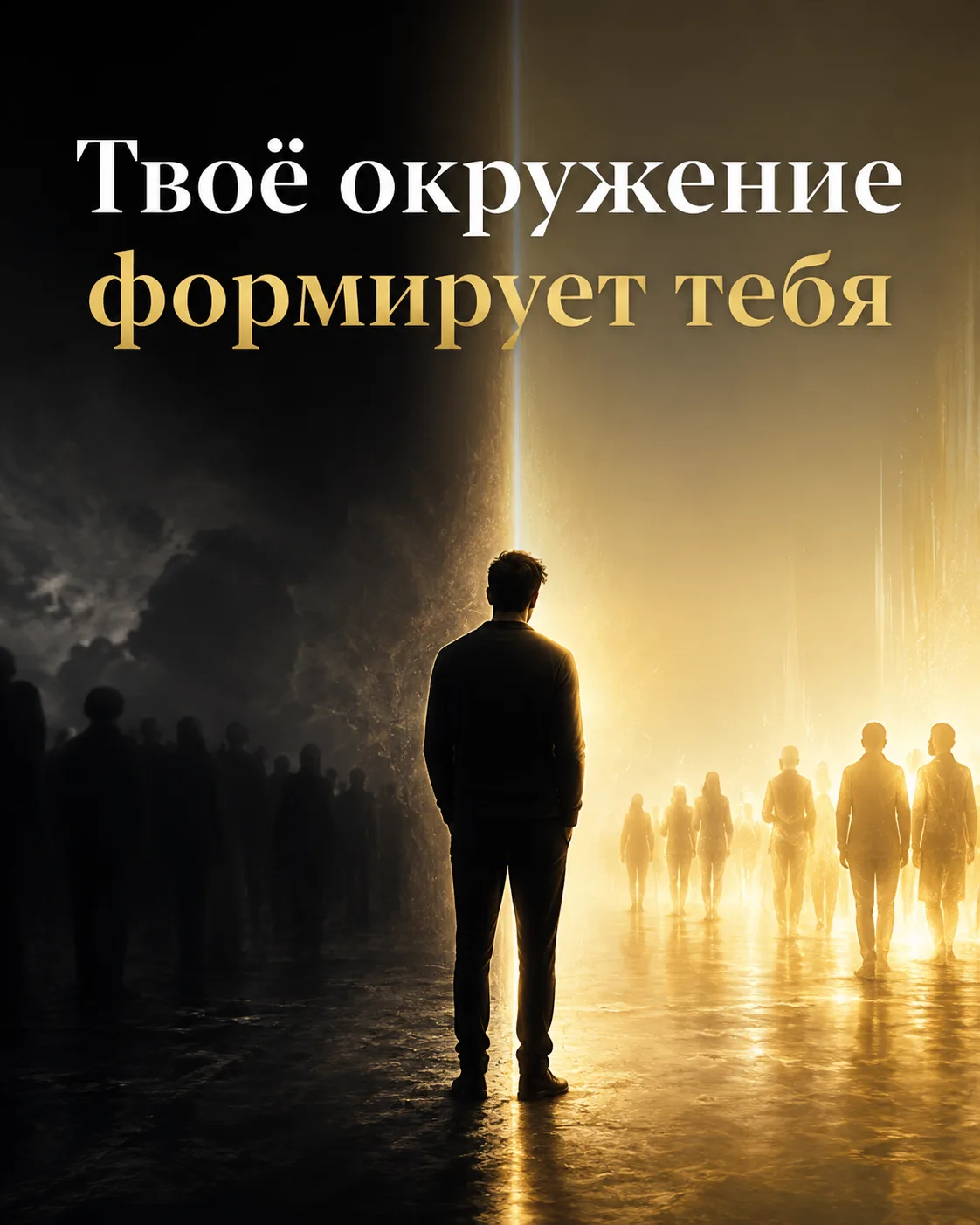 Окружение незаметно решает, кем вы становитесь