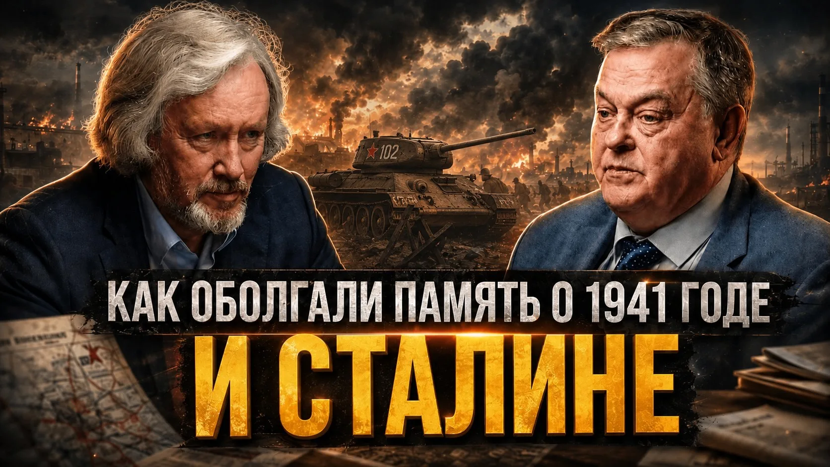 КАК ОБОЛГАЛИ ПАМЯТЬ О 1941 ГОДЕ И СТАЛИНЕ | Евгений Спицын и Игорь Шишкин

Была ли «катастрофа 1941 