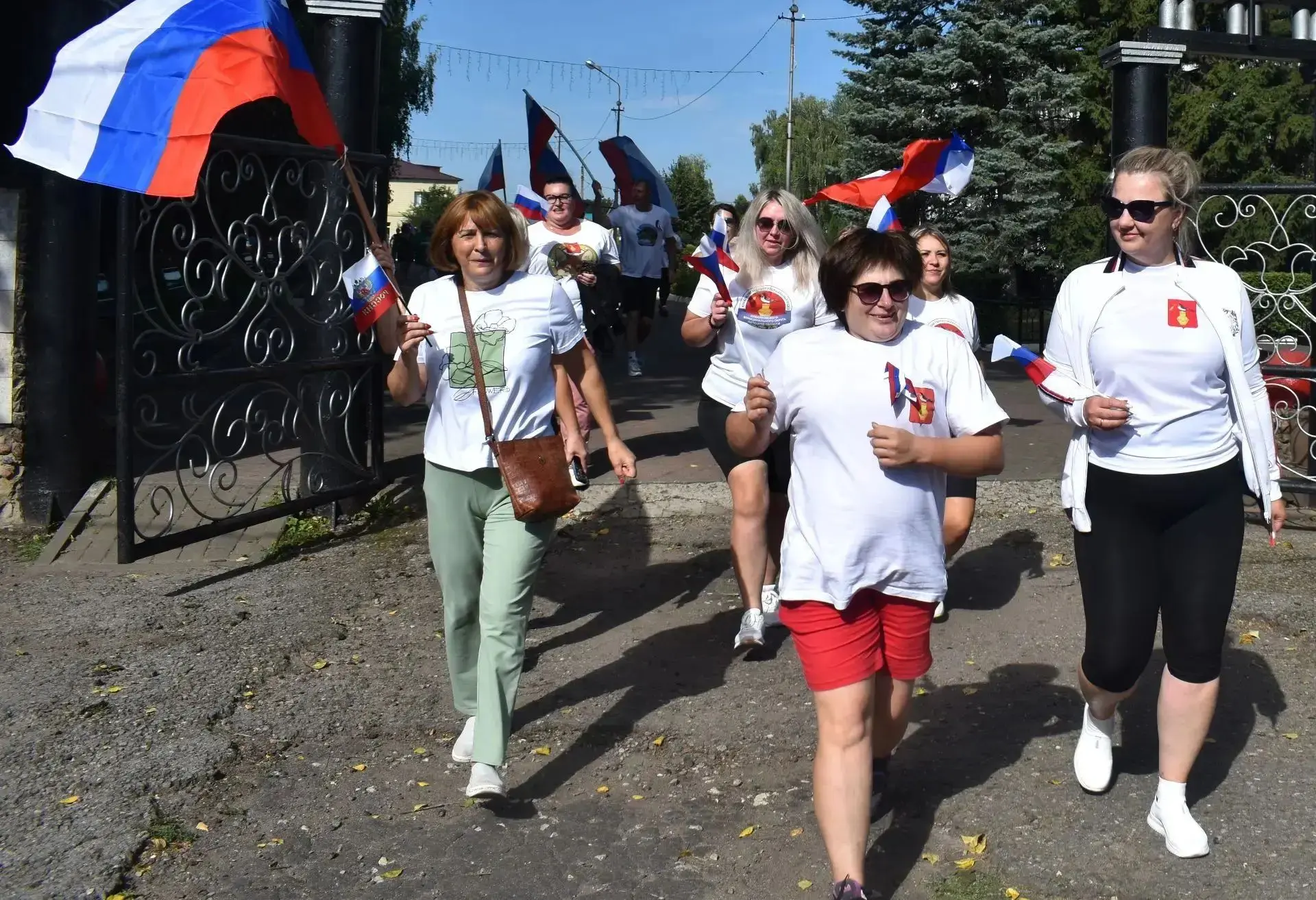 Во время торжественного мероприятия, посвящённого Дню Государственного флага Российской...
