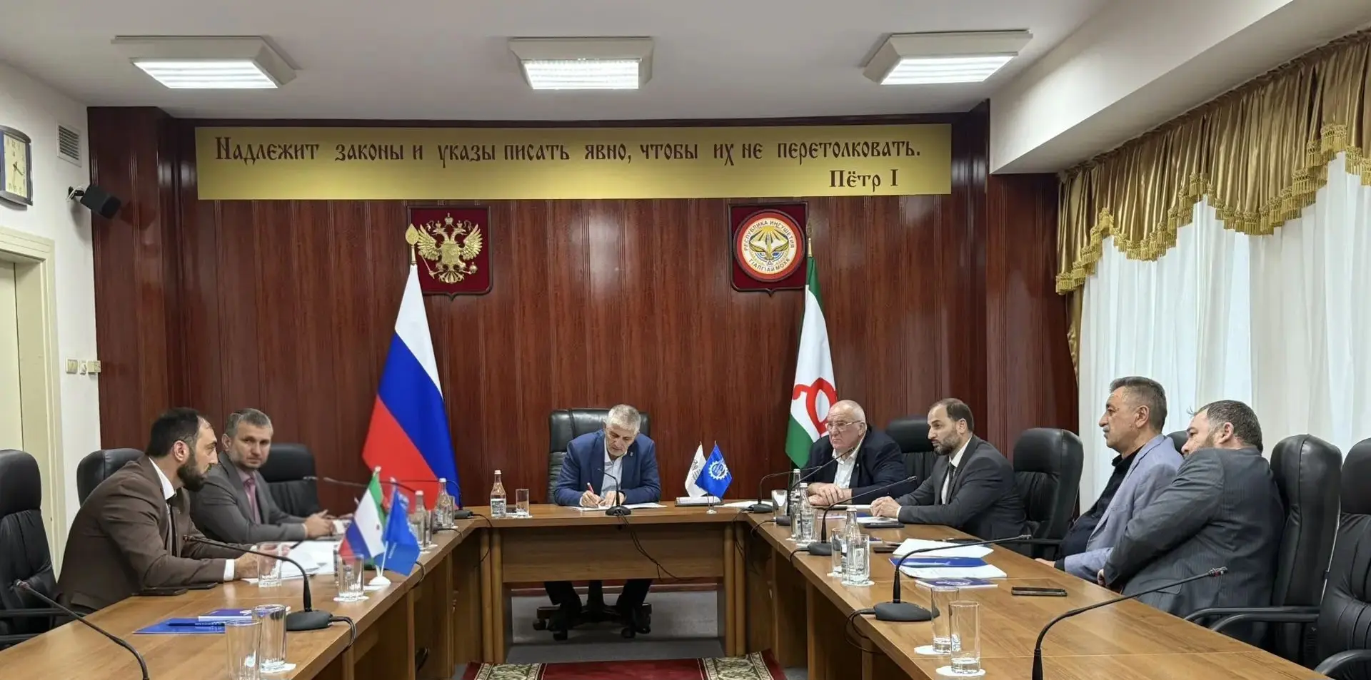 В Магасе прошло заседание регионального совета Ингушского реготделения СоюзМаш России