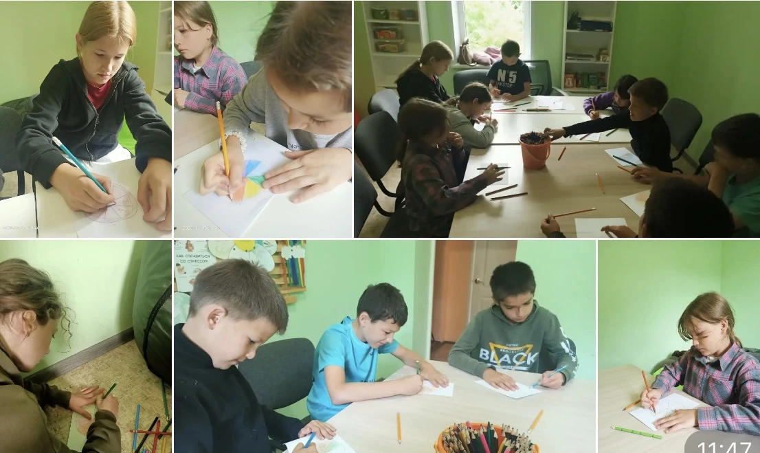 🌈В Радуге был проведён рисуночный тест "Пирог счастья", организованный педагогом-психо...