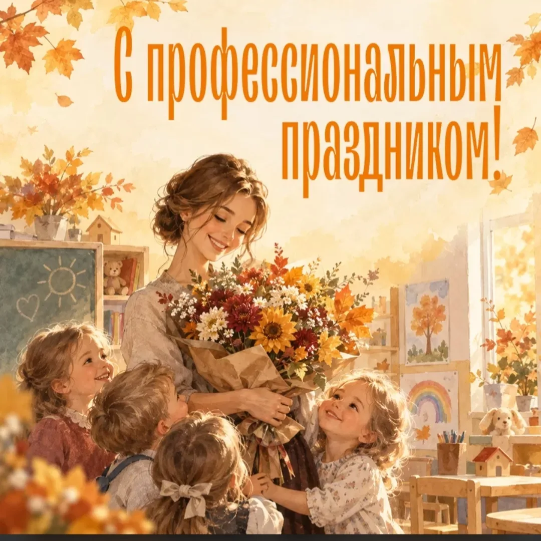 Детский сад — это место, где начинается будущее. И создаете это будущее именно вы! Позд...