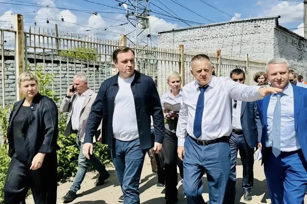 Сергиев Посад. Еженедельные рабочие совещания с РЖД по вопросу строительства нового тра...