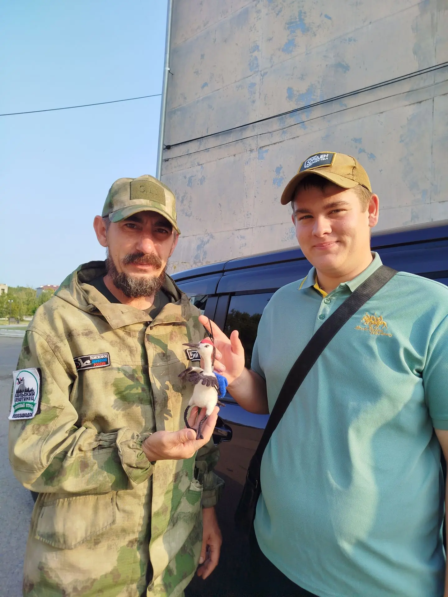 Путешествие журавля начинается. Постараюсь потом эту историю вам рассказать.
