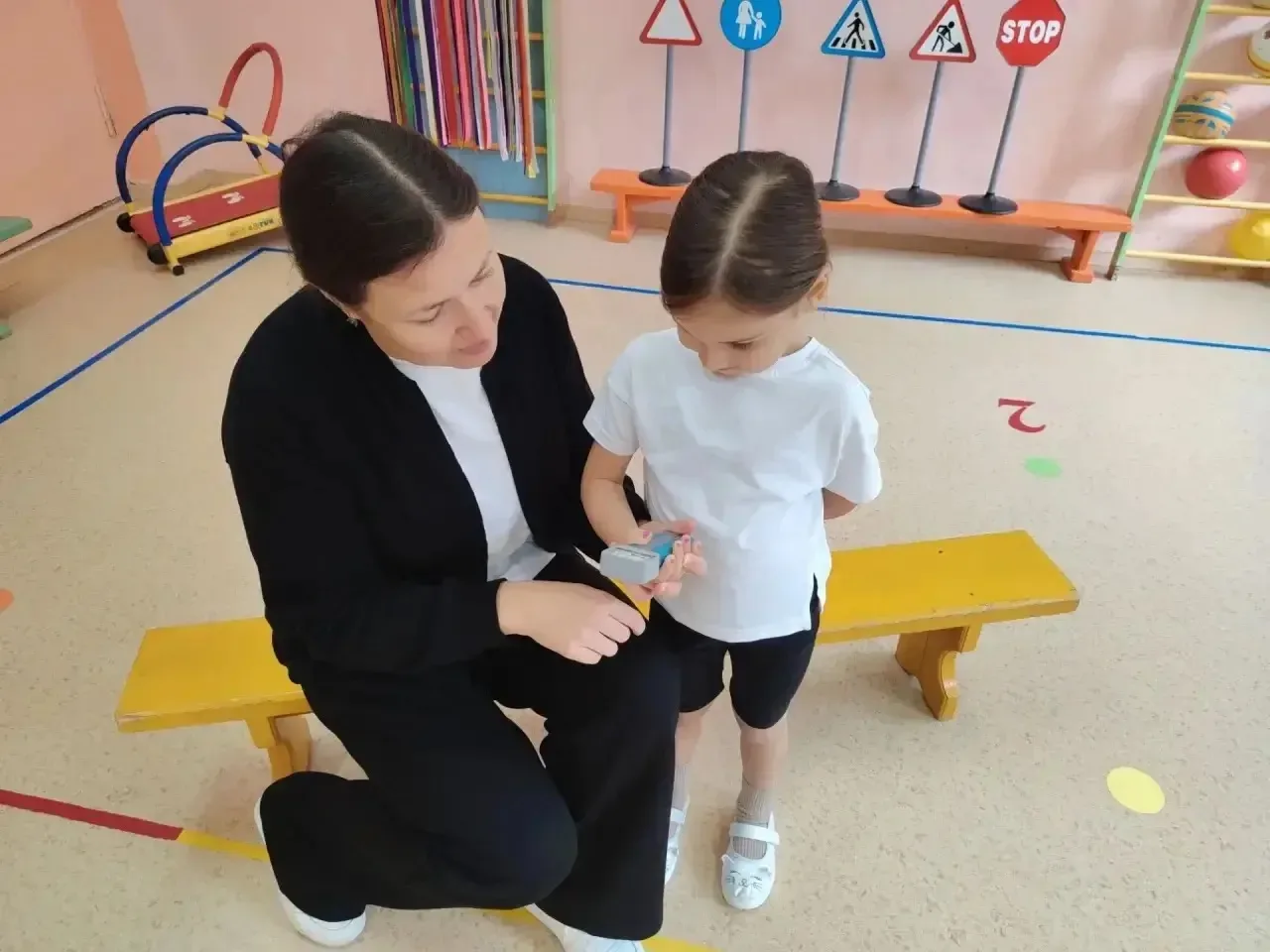 В нашем детском саду инструктором по физической культуре Груздевой И.В. проводится диаг...