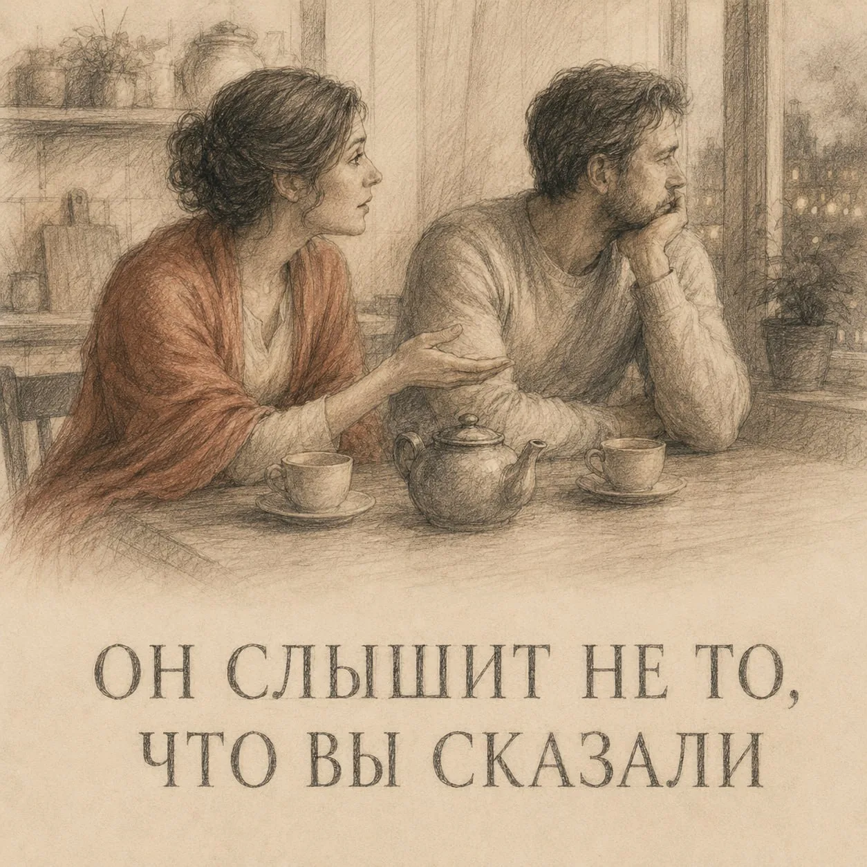 Он вас слышит. Просто раньше дела он слышит в вашей фразе себя — кем он в ней назначен.