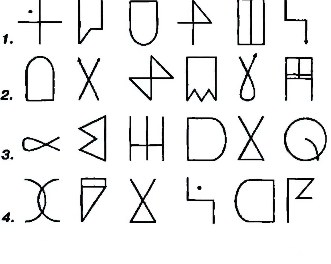 Упражнение «Шесть фигур»