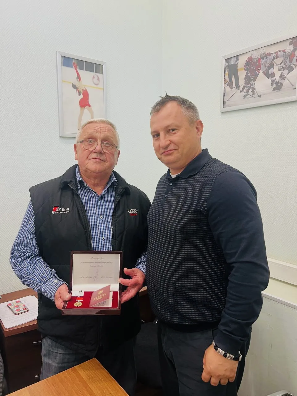 🏒 Игорь Николаевич Прусов получил звание «Почётный работник физической культуры и спор...