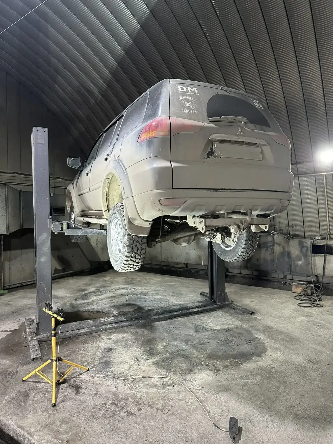Завершили работы по автомобилю Mitsubishi Pajero Sport, 2010г.