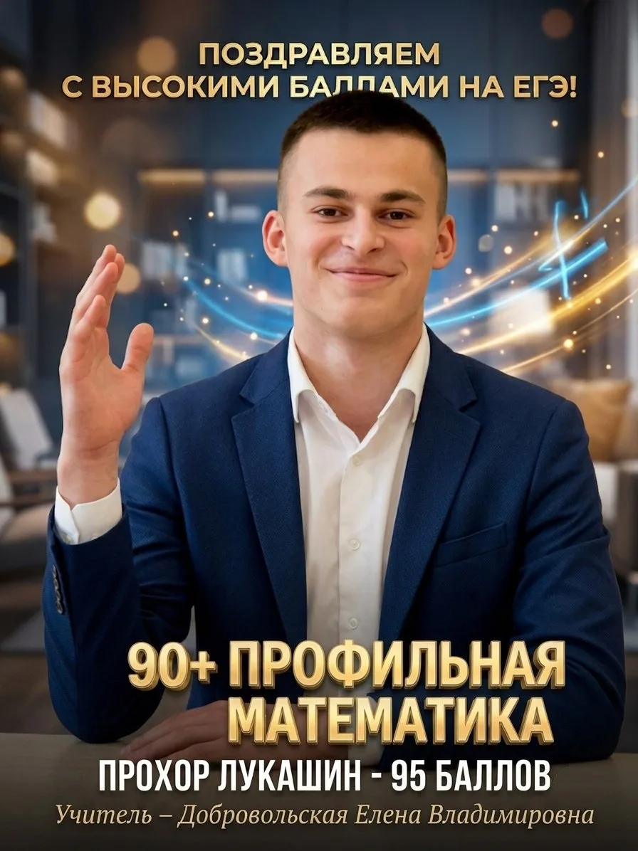 🎉 Стали известны результаты ЕГЭ по математике - и Печорская гимназия гордится выпускниками!

Профил