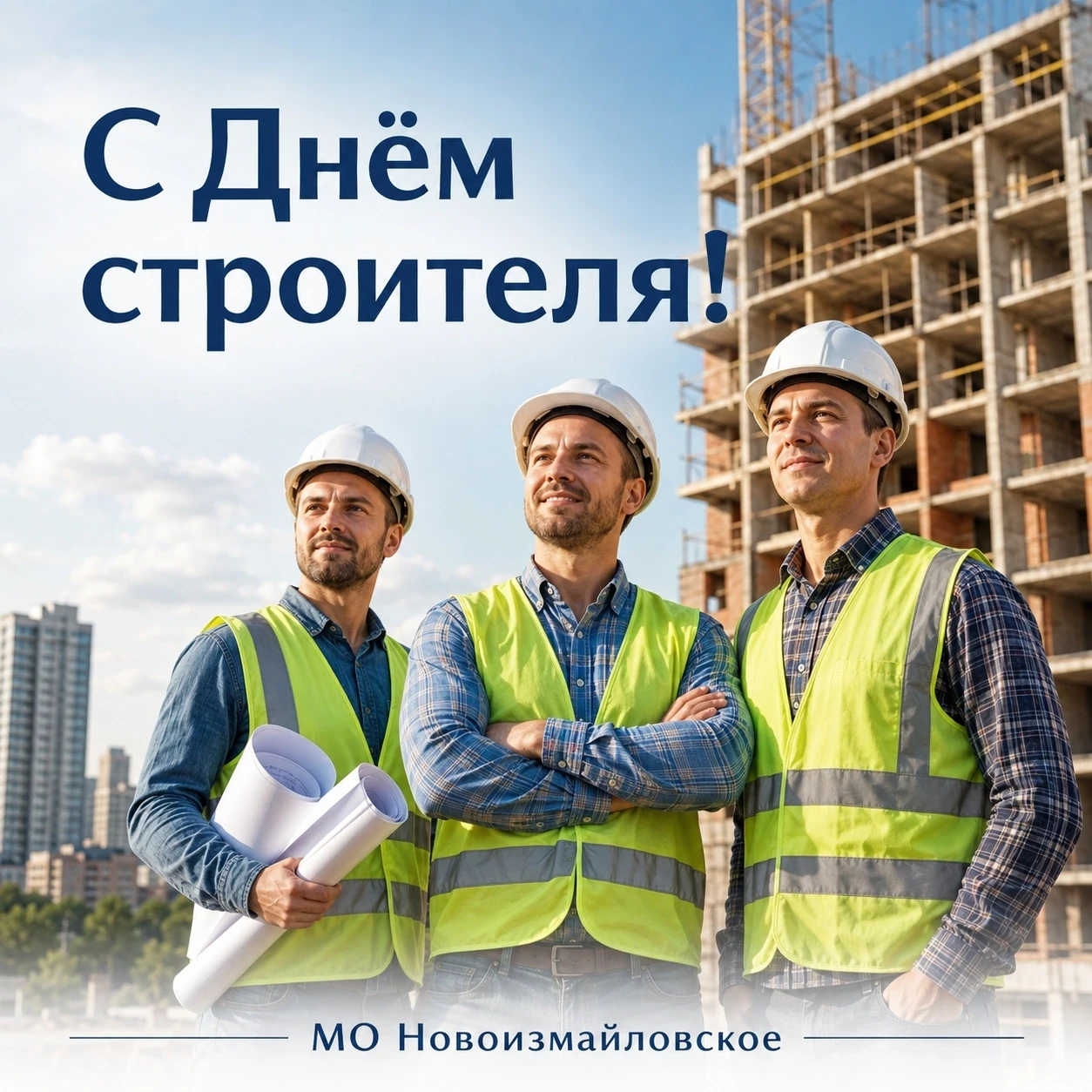 🏗 С Днём строителя!