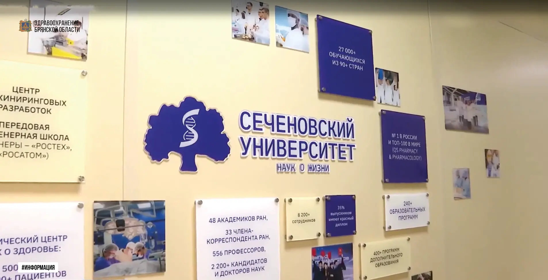 🎓 Брянский филиал Сеченовского университета готов к приёму абитуриентов

📌Готовность работы Брянск