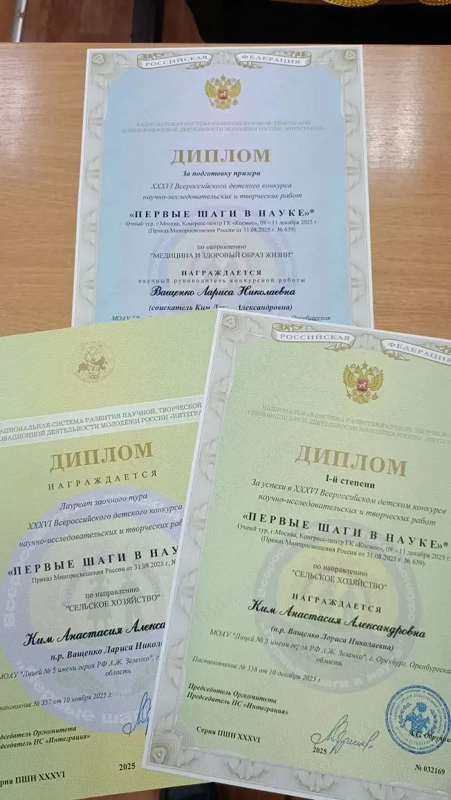 💥Поздравляем наших победителей во Всероссийском детском конкурсе научно-исследовательских и творческ