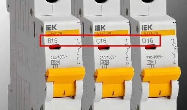 ⚡Автоматы B, C, D — в чём разница и как выбрать?

В прошлом посте разобрались, почему автомат на 16А