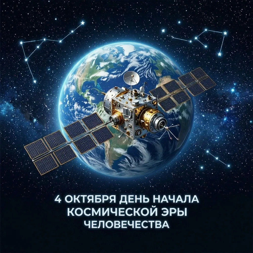 🚀 4 октября — День начала космической эры человечества