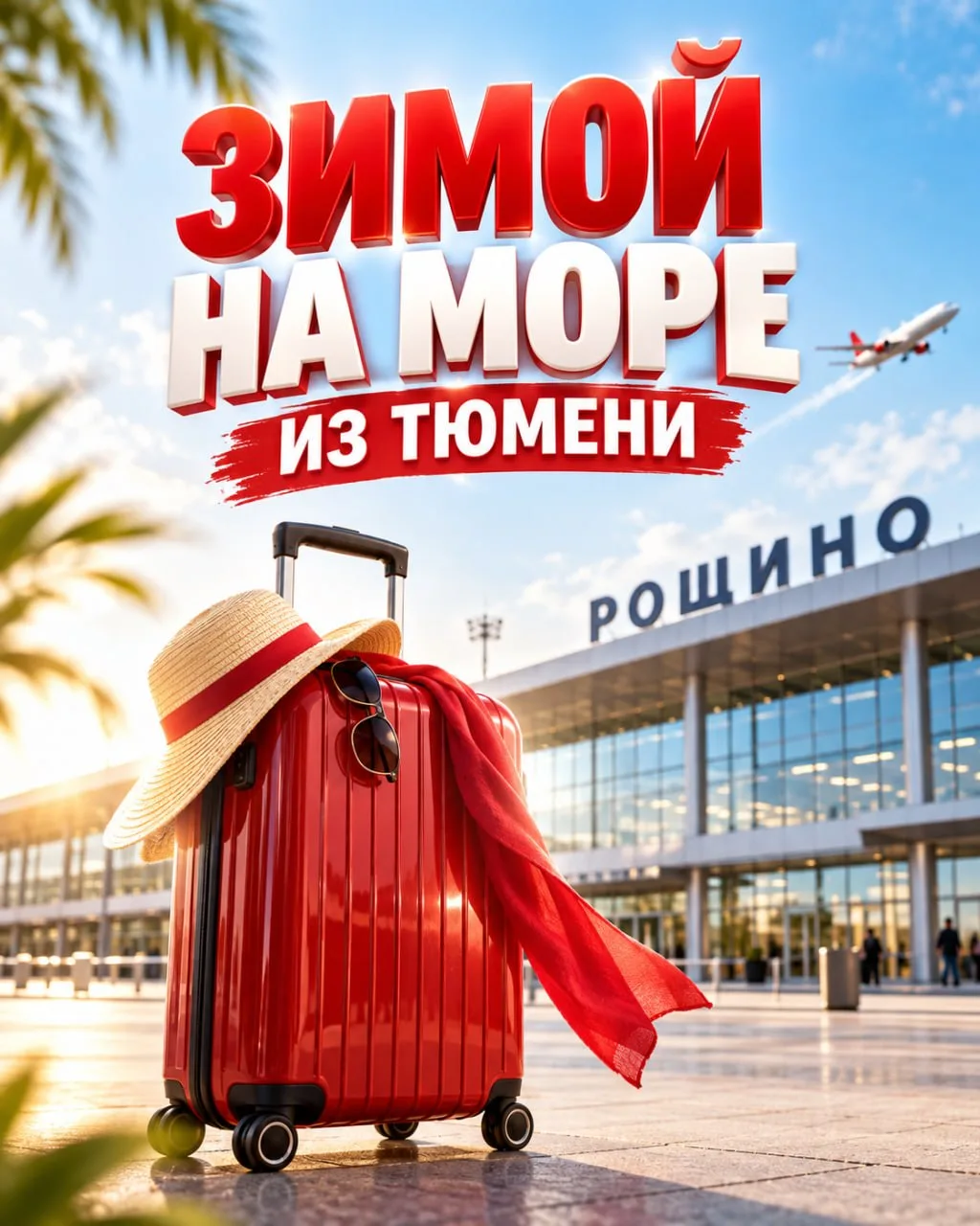 🔥 ТЮМЕНЬ, ЗИМОЙ МОЖНО УЛЕТЕТЬ НА МОРЕ ПРЯМО ИЗ СВОЕГО ГОРОДА: ВОТ КУДА👇