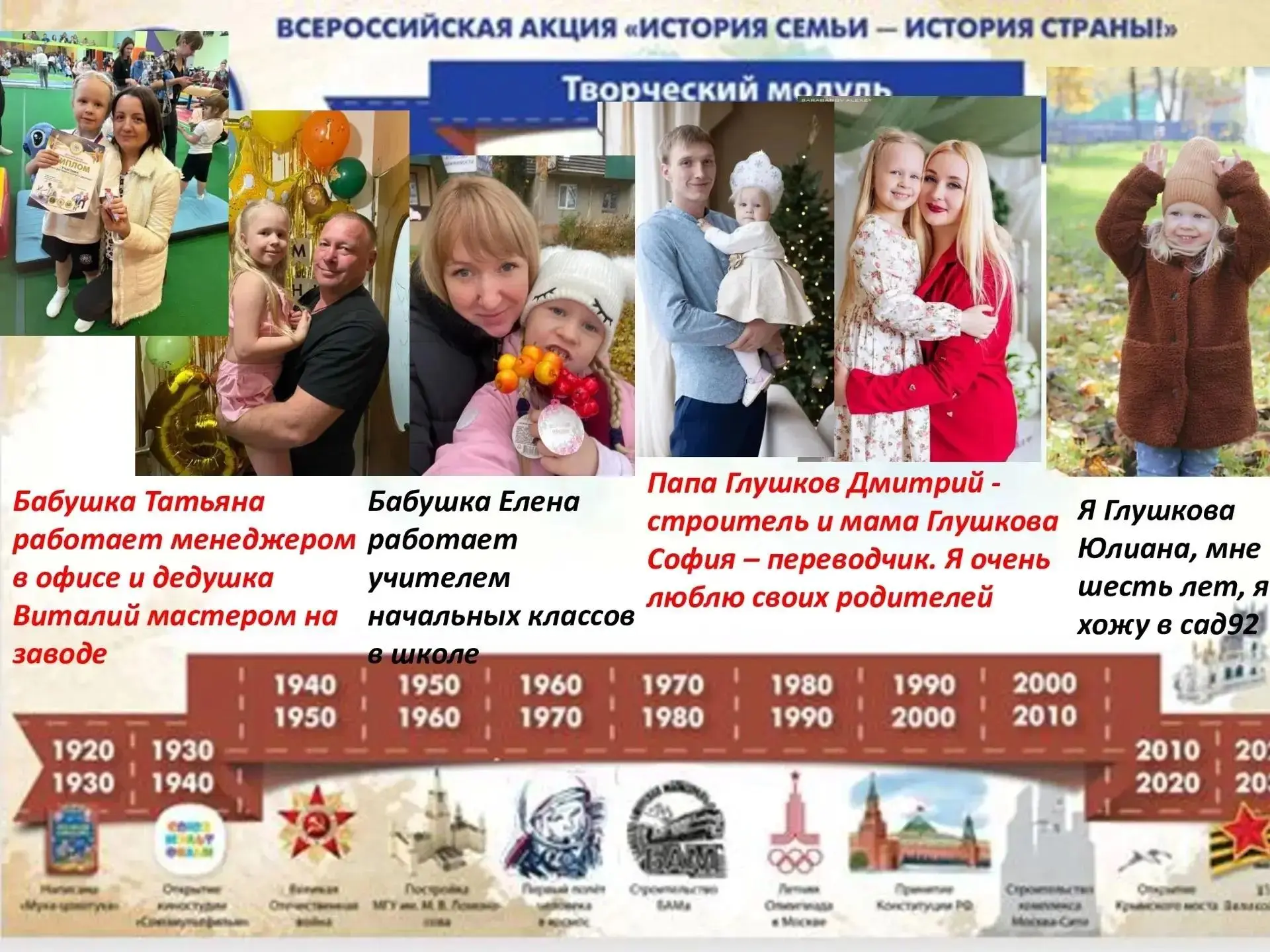 🇷🇺 Новая история — новые герои! В рамках Всероссийской акции «История семьи — история...