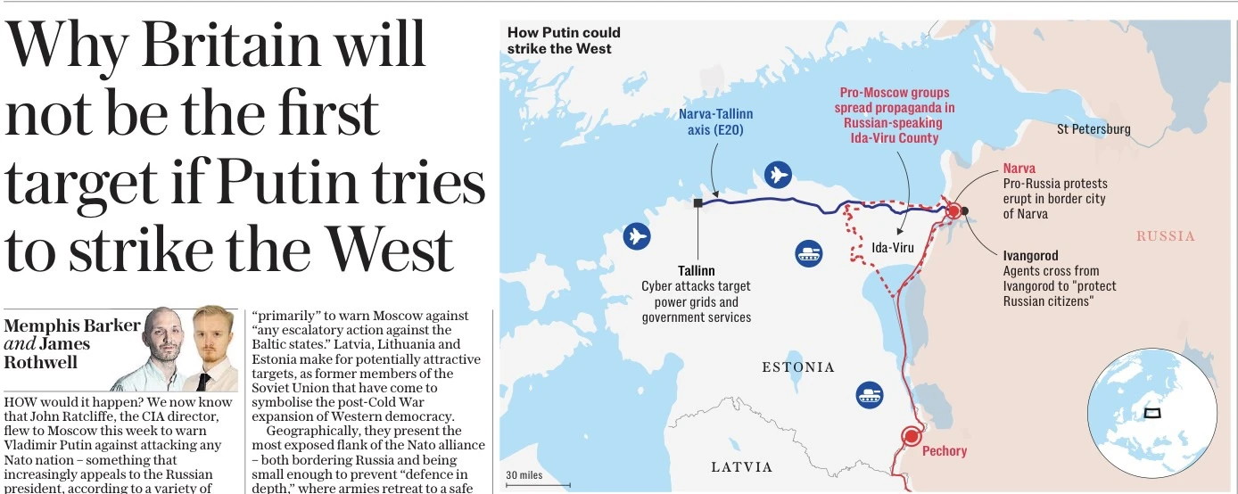 The Daily Telegraph сегодня успокаивает британских читателей: «Британия не станет перво...