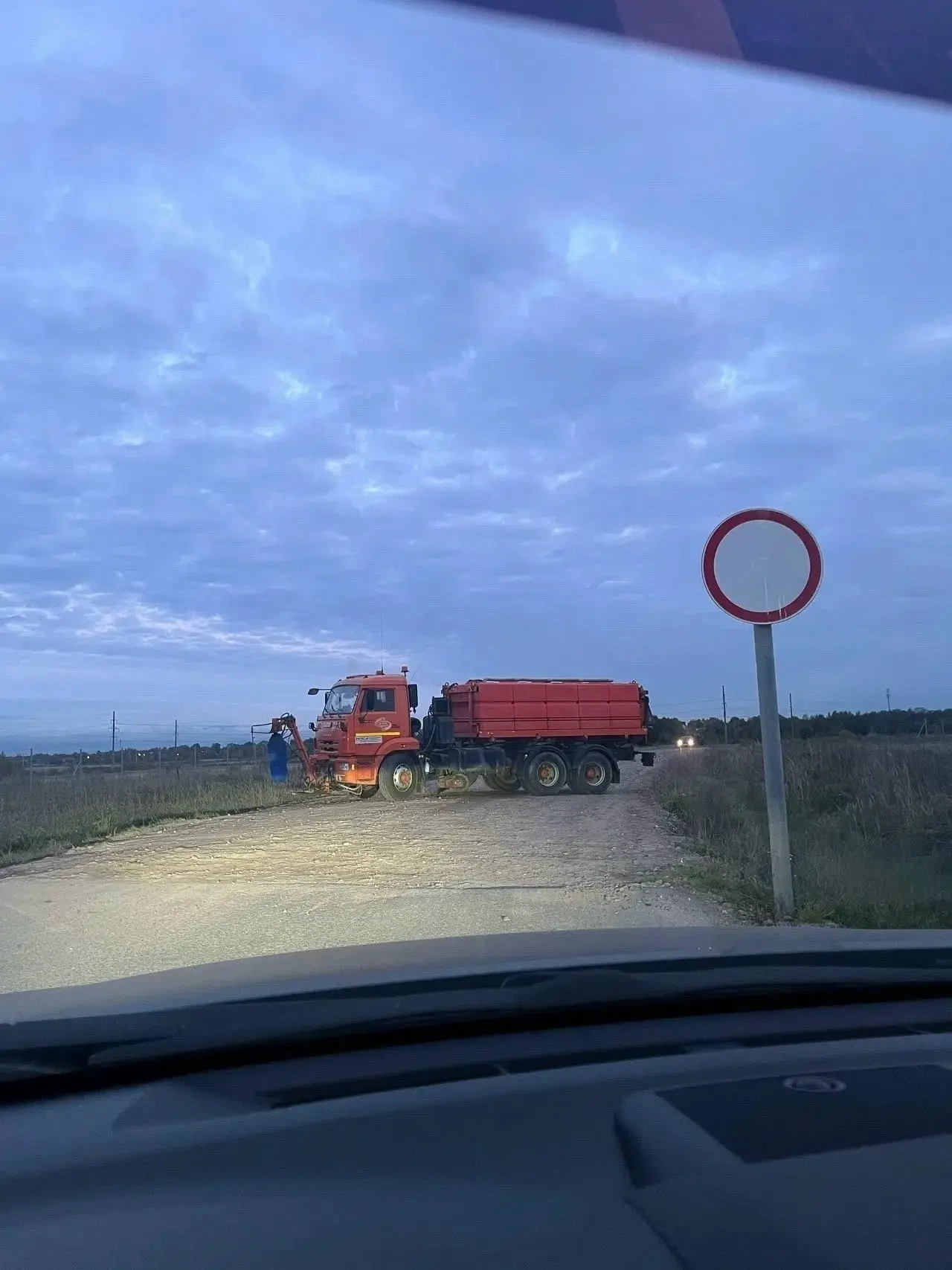 ❗️❗️В Собинском районе Водителям перекрыли выезд к АЗС на трассе М-12, где еще есть бензин