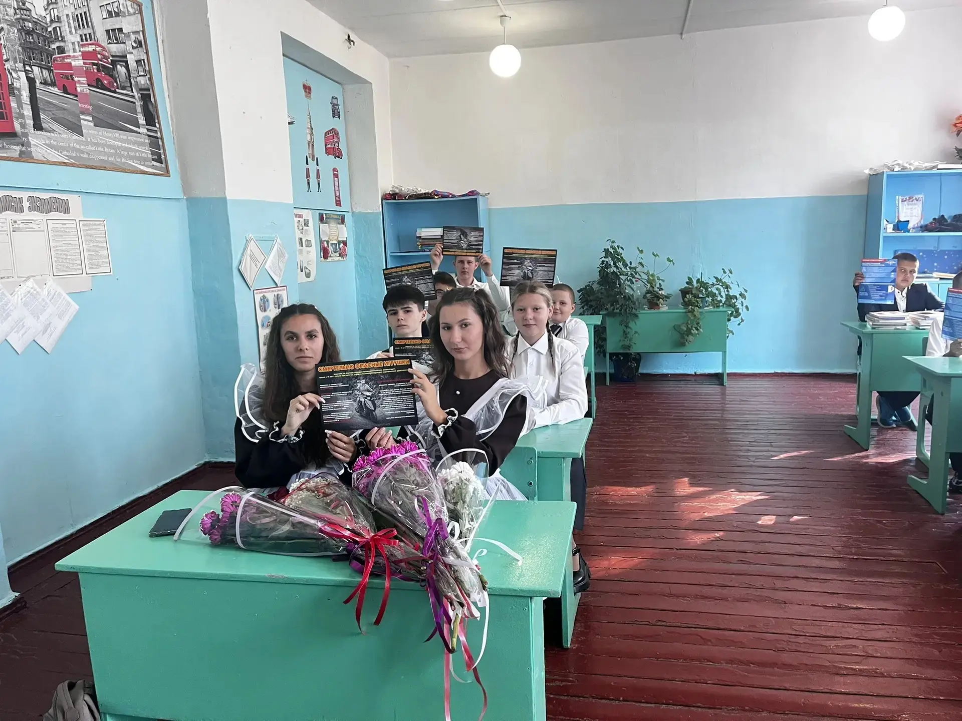 С началом нового учебного года для учащихся Княгининской школы была проведена профилакт...