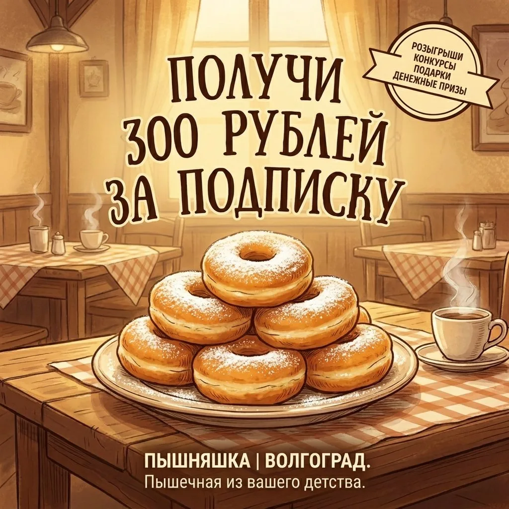 Дарим 300 рублей за подписку 🎁