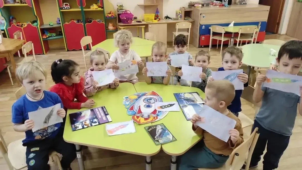 🌟В дошкольных отделениях прошло яркое и космическое событие – День Космонавтики!   🚀Дети с большой р