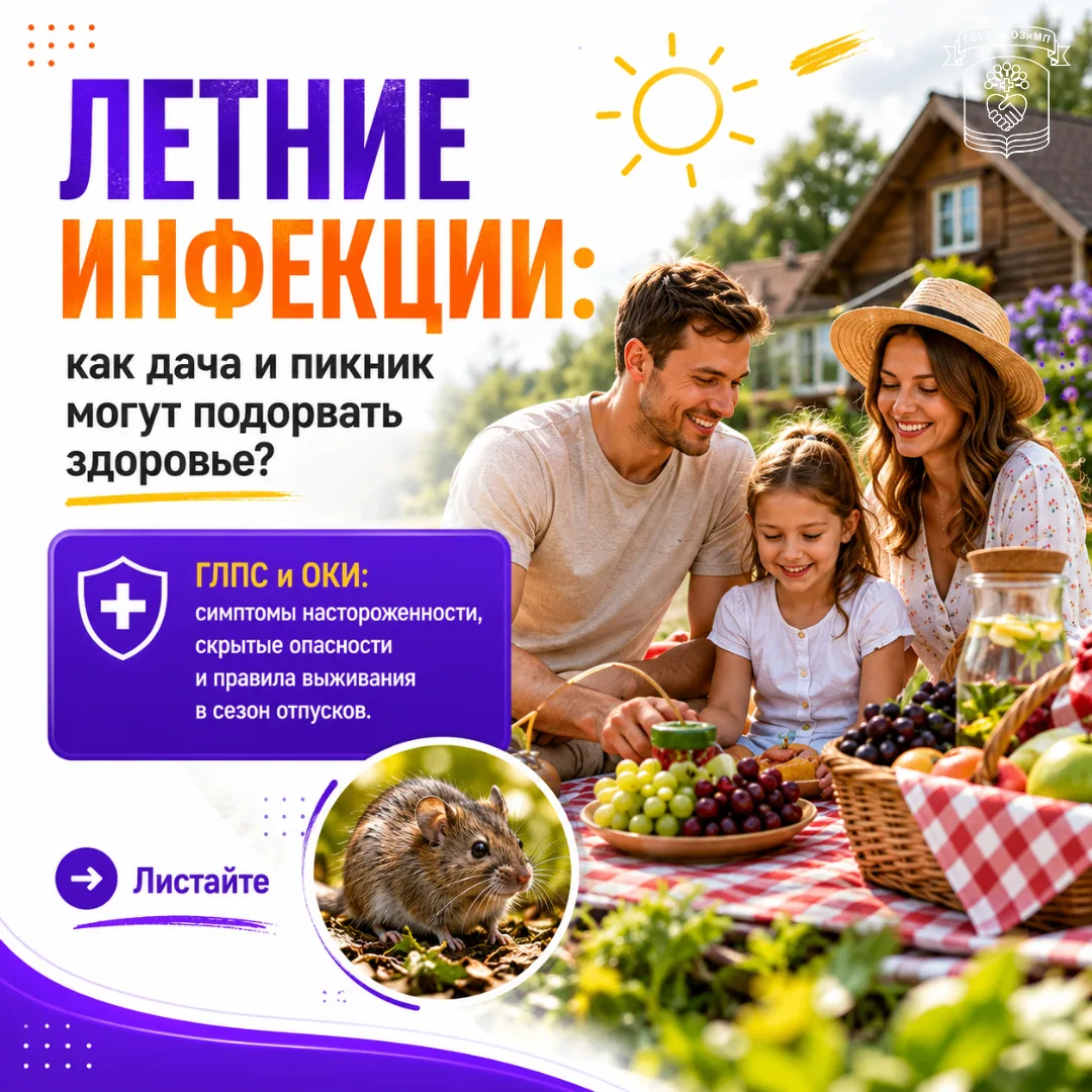 Летний отдых без неприятных сюрпризов: защищаем себя от ГЛПС и ОКИ

Лето и начало осени — прекрасное