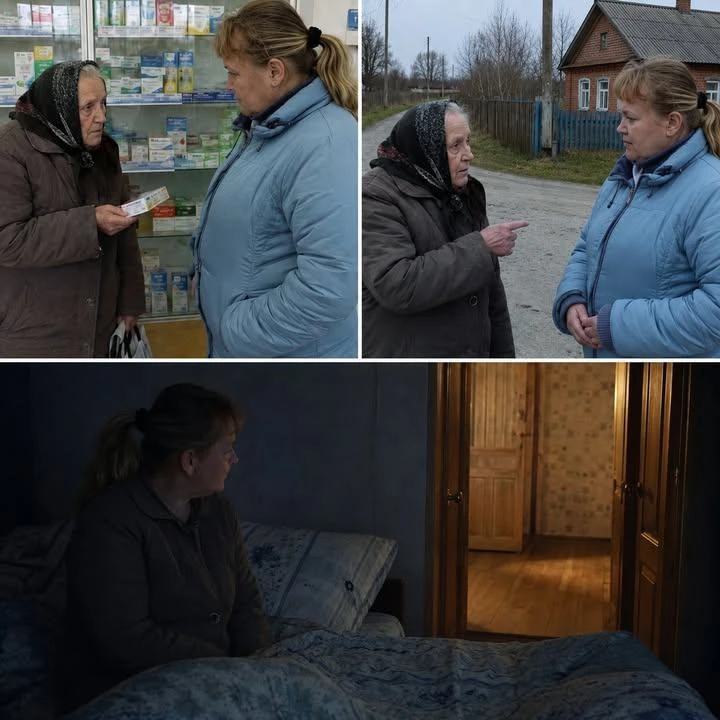 Оля помогла незнакомой бабушке в аптеке… А ночью поняла, почему та прошептала: «Не выкл...