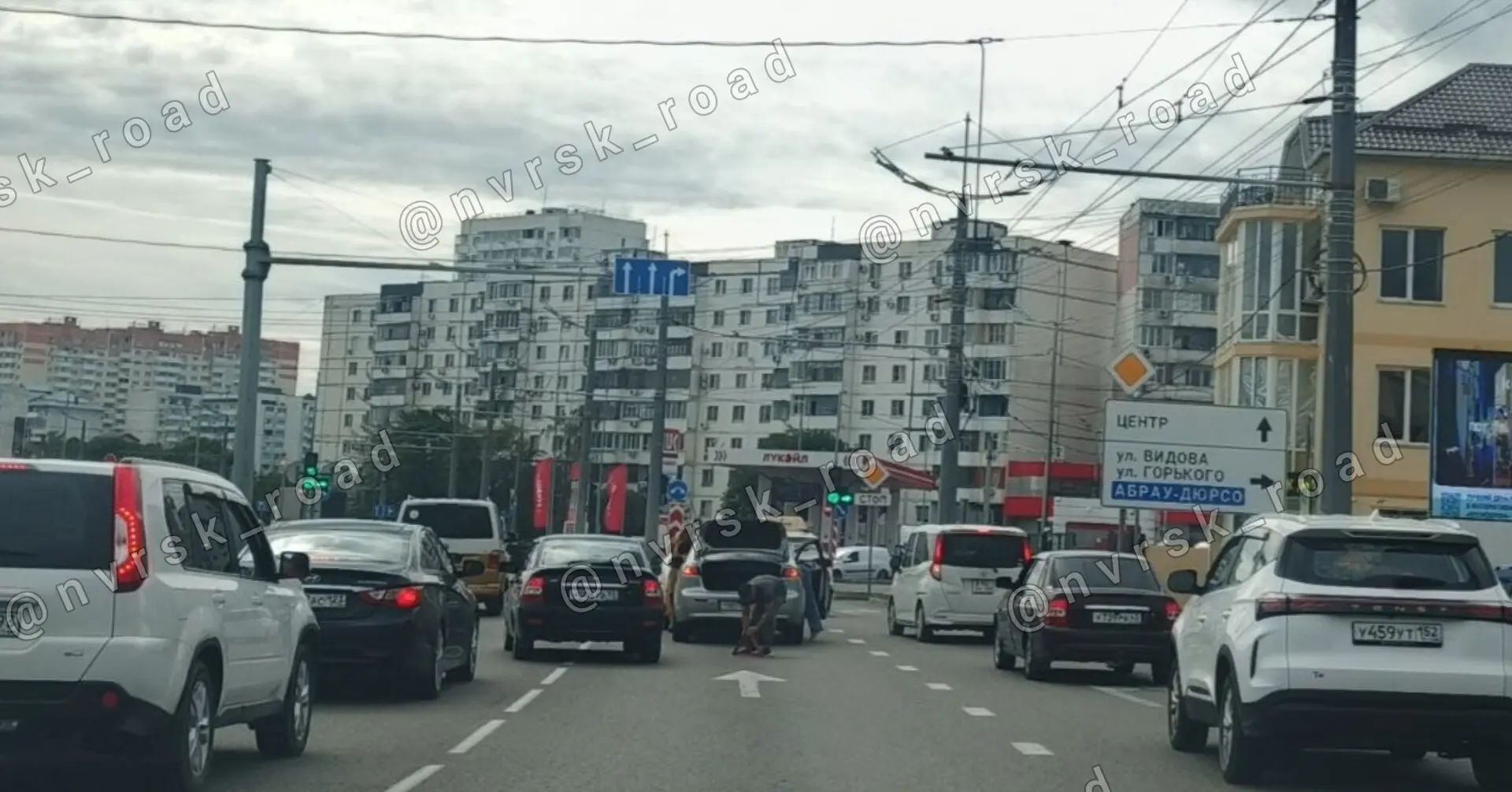 16.09.26 ДТП перед Лукойлом 13 микр