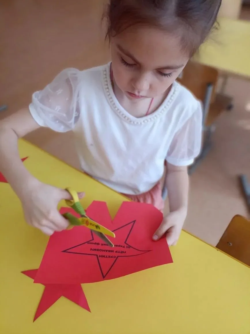 ❤️🎈🎈🎈🎈🎈❤️Акция «Звезда Победы» и «Журавли Победы» в нашем детском саду продолжается!!!
Журавлик