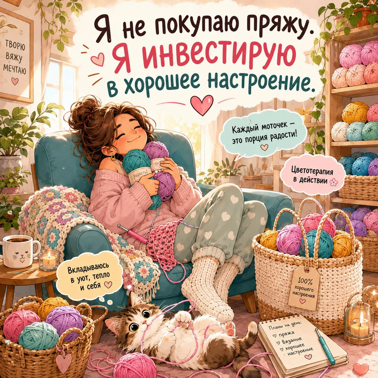 Всем хорошего настроения 😁