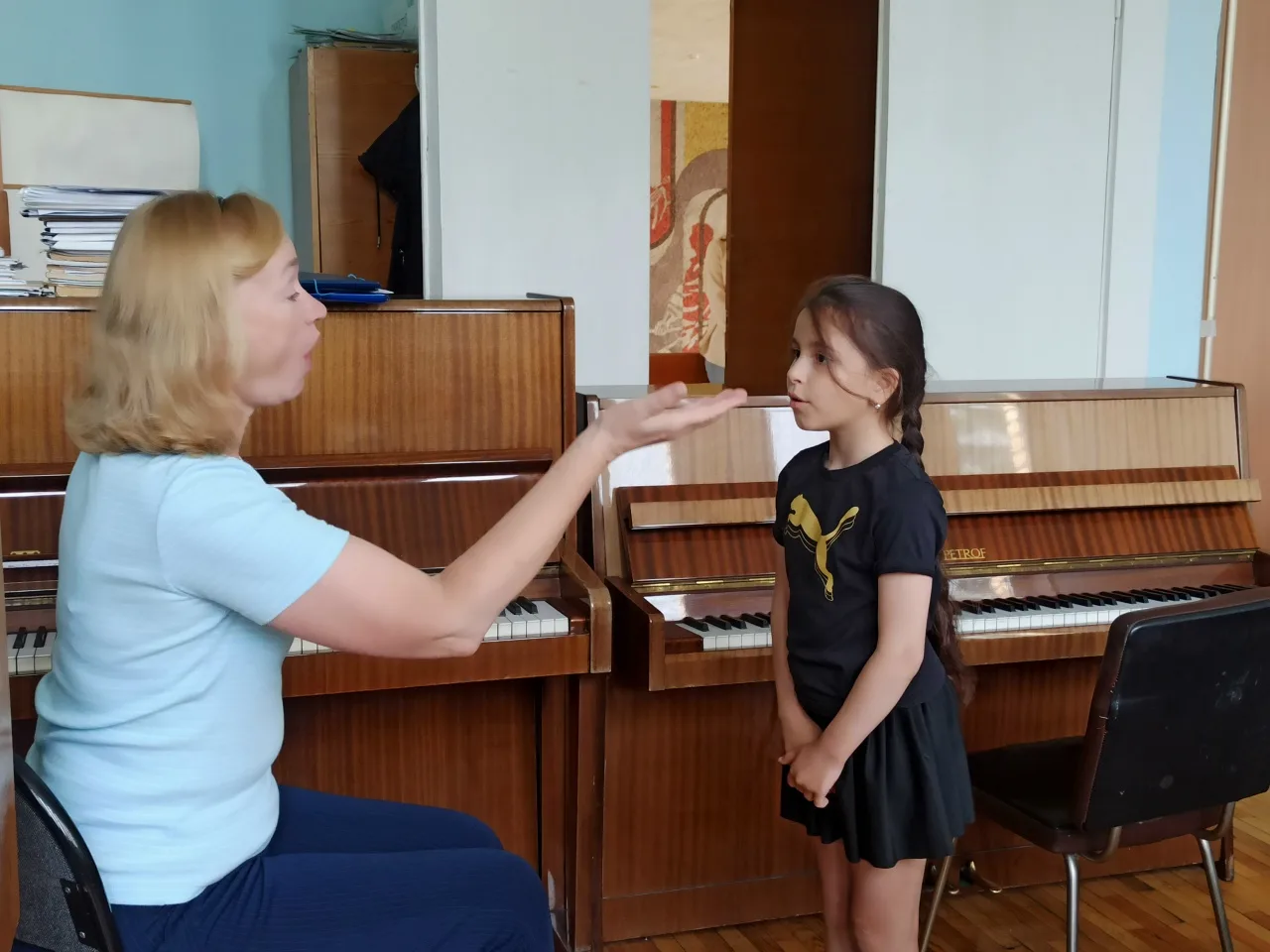 🎶 2 июня в нашей школе стартовали вступительные прослушивания.